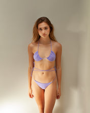 Load image into Gallery viewer, MILO - purple triangle bikini bottom
